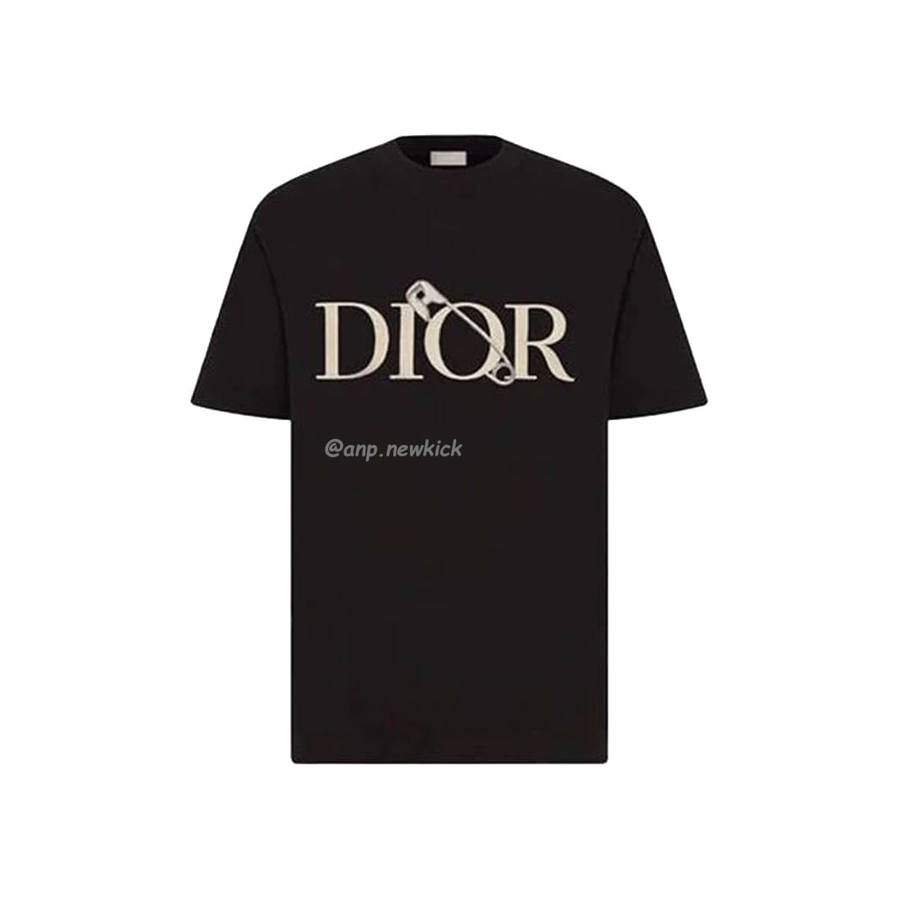 Dior Knitted Crewneck Short Sleeve For Men Black White (10) - www.newkick.org